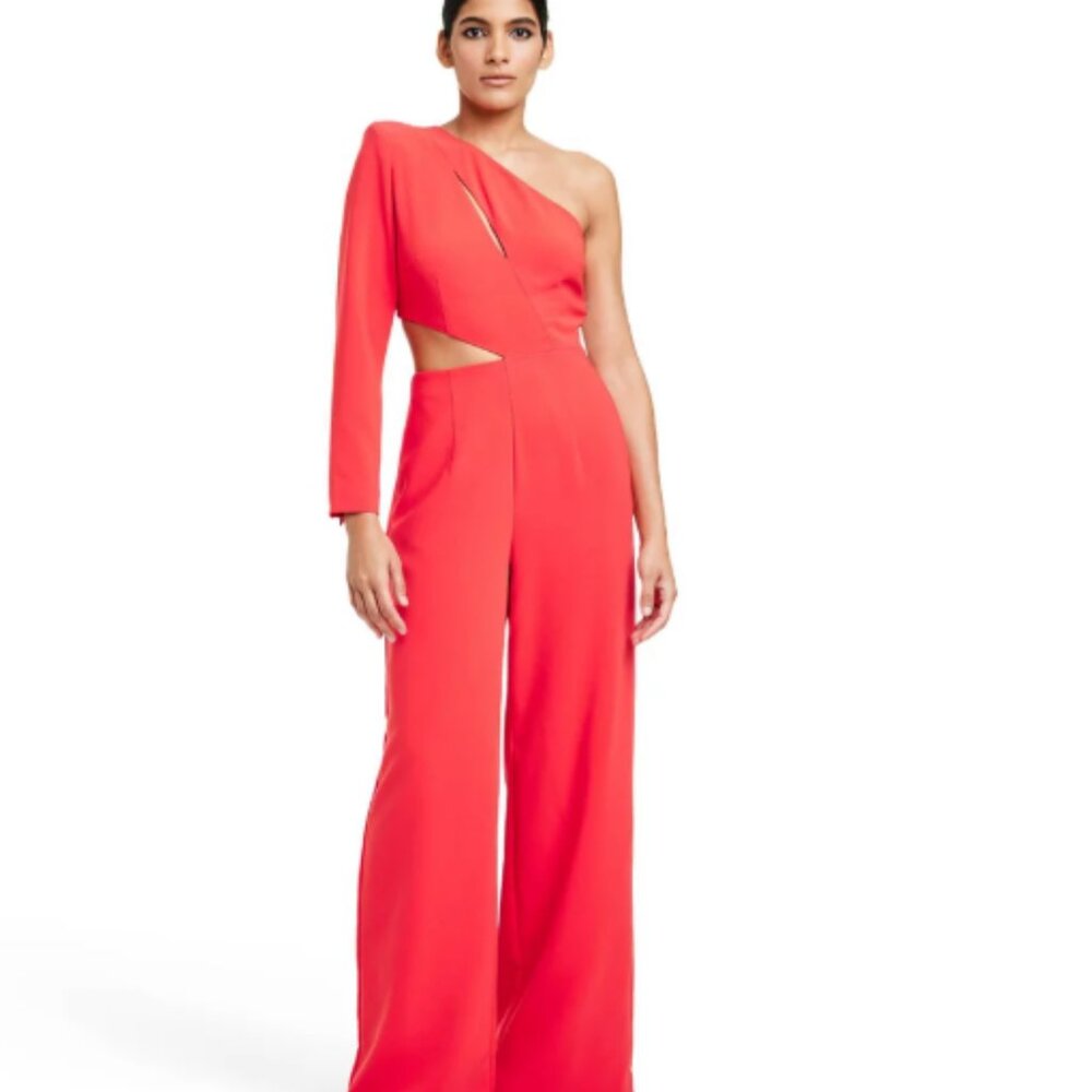 The Sergio Hudson x Target Red One Shoulder Jumpsuit